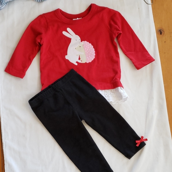 Infant legging and top set. - Picture 3 of 3